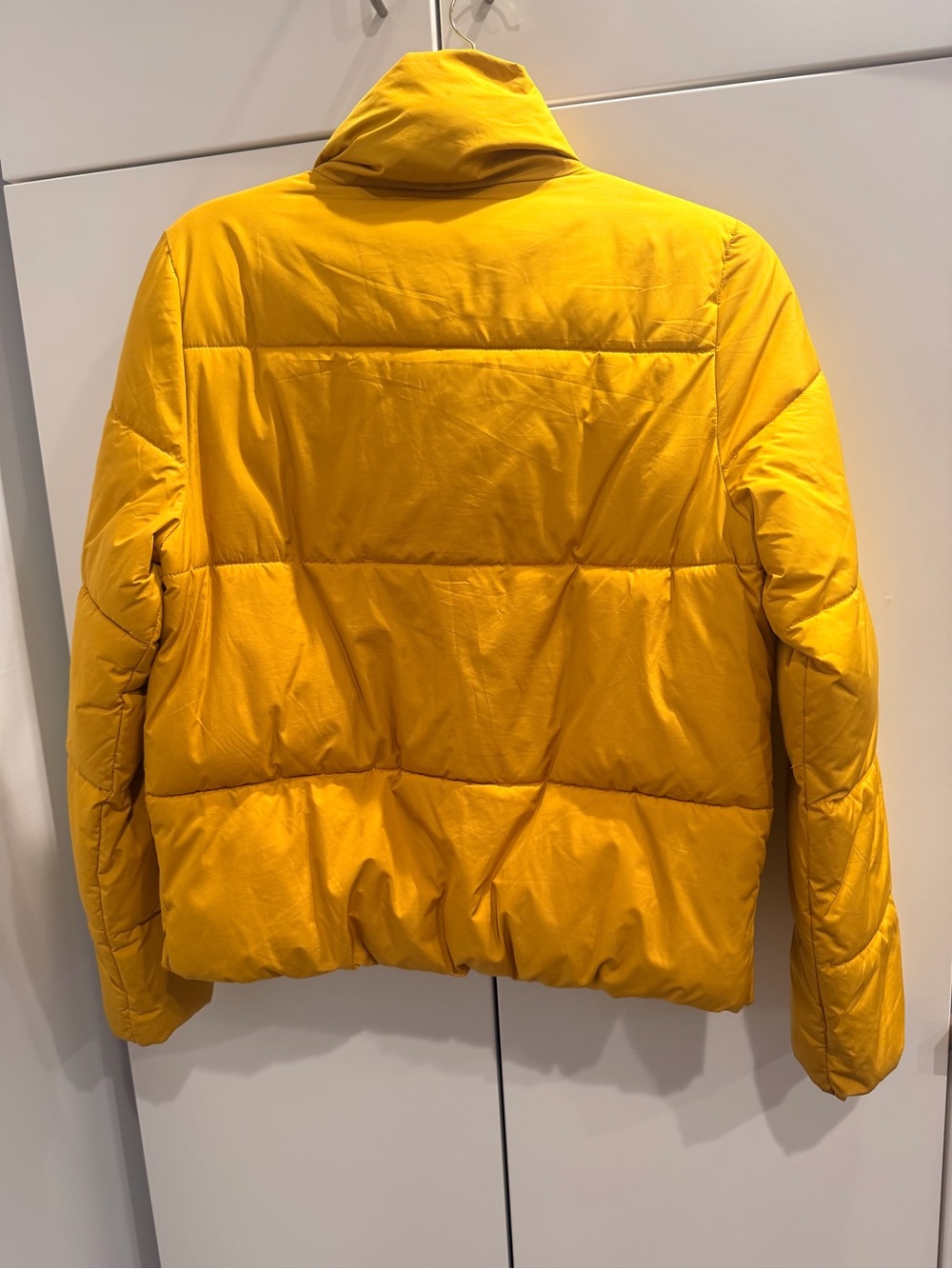 Joe Boxer Yellow Quilted Puffer Jacket